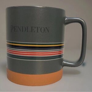 Pendleton Woolen Mills National Parks 18oz Mug Camp Casual Work Gray Cup Coffee